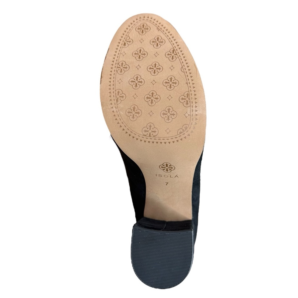 New Isola Suede Block Heels - Picture 4 of 5